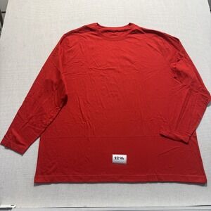 Unbranded Long Sleeve T-Shirt Bundle Mens 3XL Red New without Tags